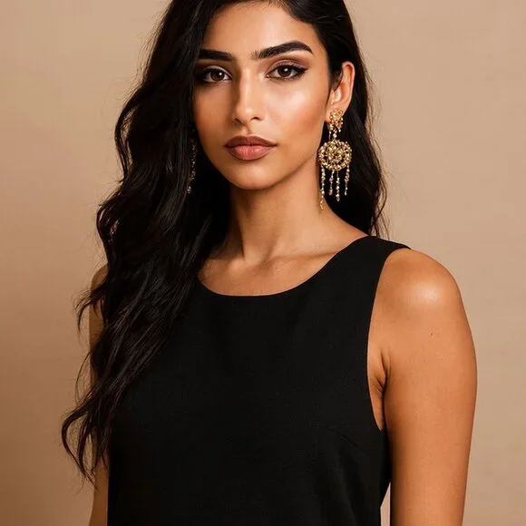 (2pc) Black Evening Dress from Dillards - Picture 3 of 6